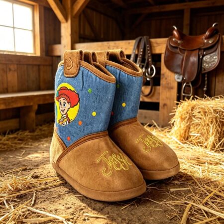 PANTUFLA DE LICENCIA BOTA VAQUERA JESSY Y WOODY (TALLAS INFANTILES)