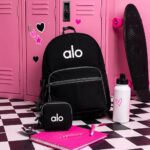 MOCHILA ALO CON MONEDERO RAYAS