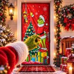 FUNDA PARA LA PUERTA DE GRINCH