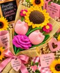 GIRASOLES CROCHET