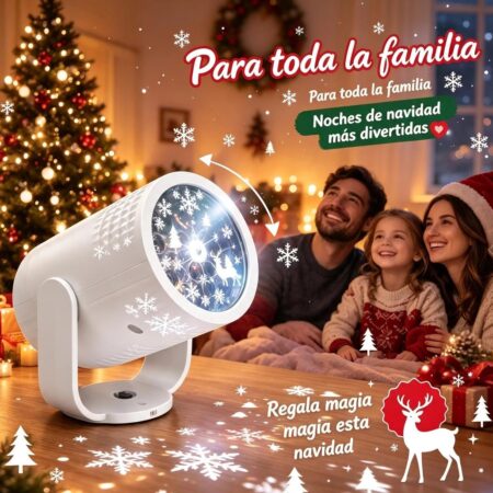 PROYECTOR NAVIDEÑO PORTATIL
